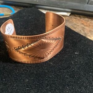 Native American copper bangle